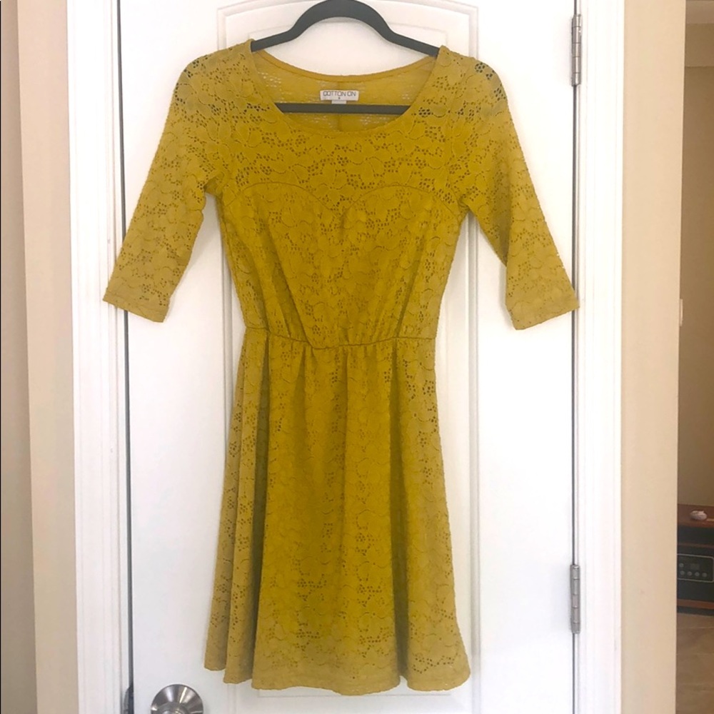 Lace Skater Dress